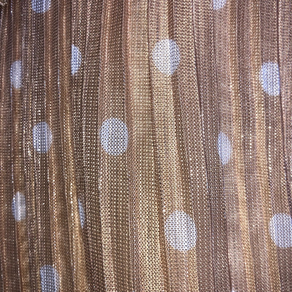 House of Harlow 1960 x Revolve polka dot silver babydoll ruffled mini Dress XXS - Picture 5 of 11